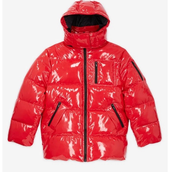 Red Puffer Jacket - Picture 9 of 9
